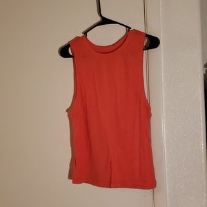 Redish pink athletic top